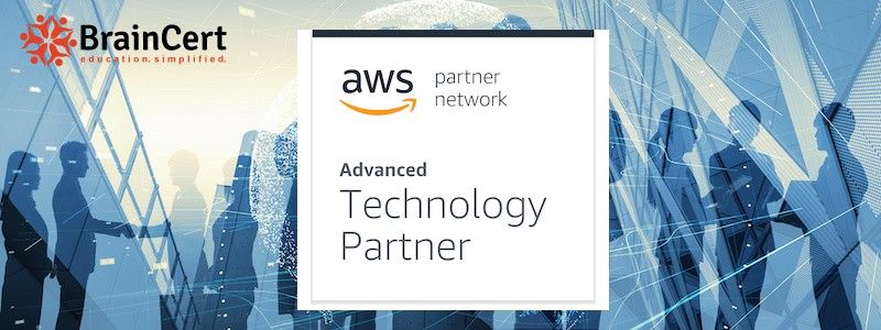 BrainCert Achieves Advanced Technology Partner Status in Amazon Web Services Partner Network