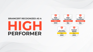 BrainCert recognized as High Performer in G2's Grid® Report for Fall 2022